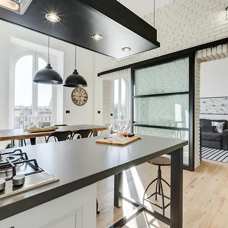 Apartamento Bmga L Glam Industrial 3-bed In Termini